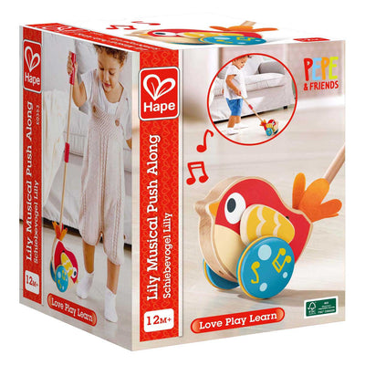 Bastoncino in legno Hape Lilly Bird con suono