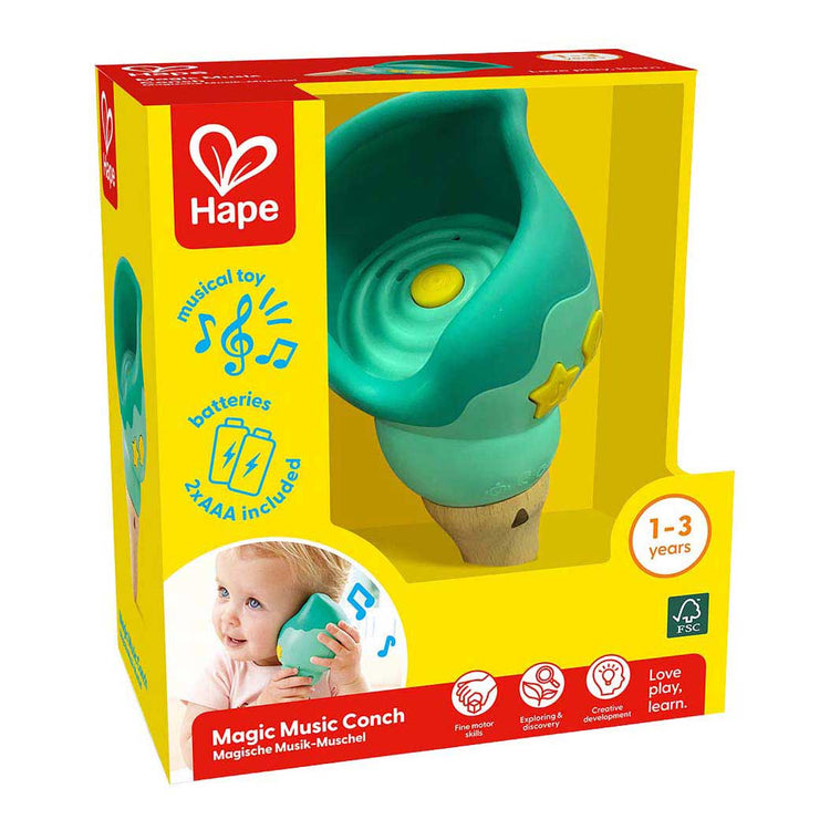 Hape conchiglia musicale magica