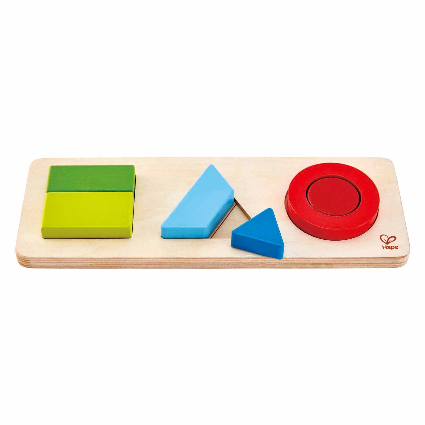 Puzzle de formas geométricas de Hape - 7 piezas.