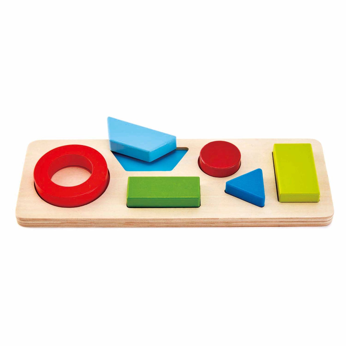 Puzzle de formas geométricas de Hape - 7 piezas.