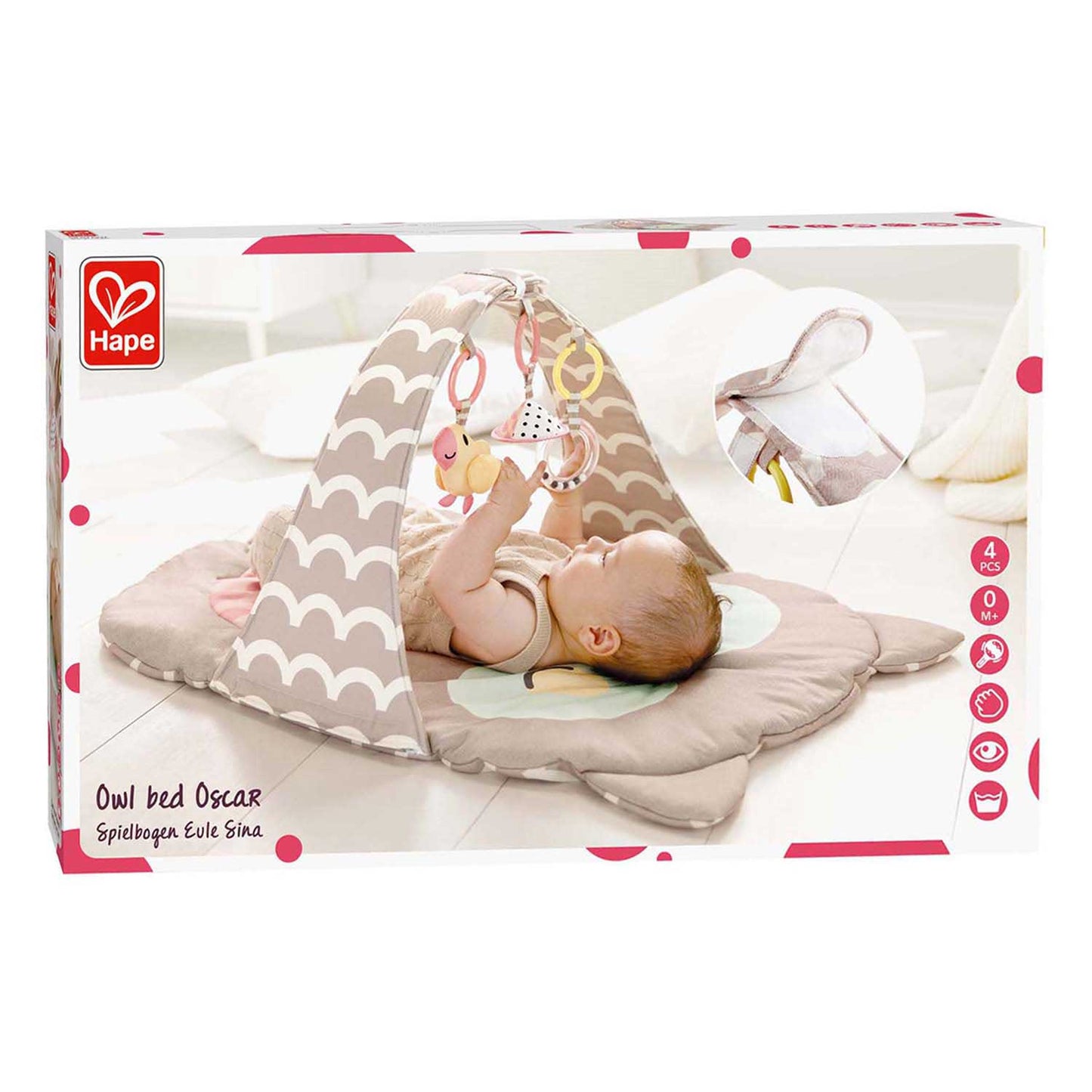 Hape baby gufo della palestra Oscar