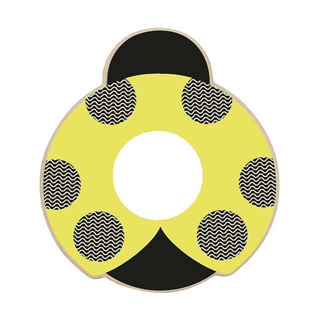 Beleduc rompecabezas de capas de madera mariquita