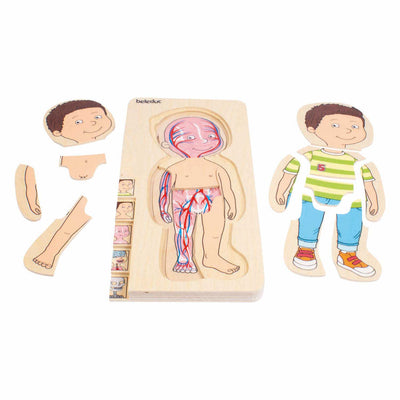 Beleduc rompecabezas de capas de madera niño - 5 capas