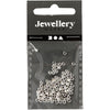 Creativ Company Squeeze Beads, D 2.5 mm, plata, 100 piezas 1 caja