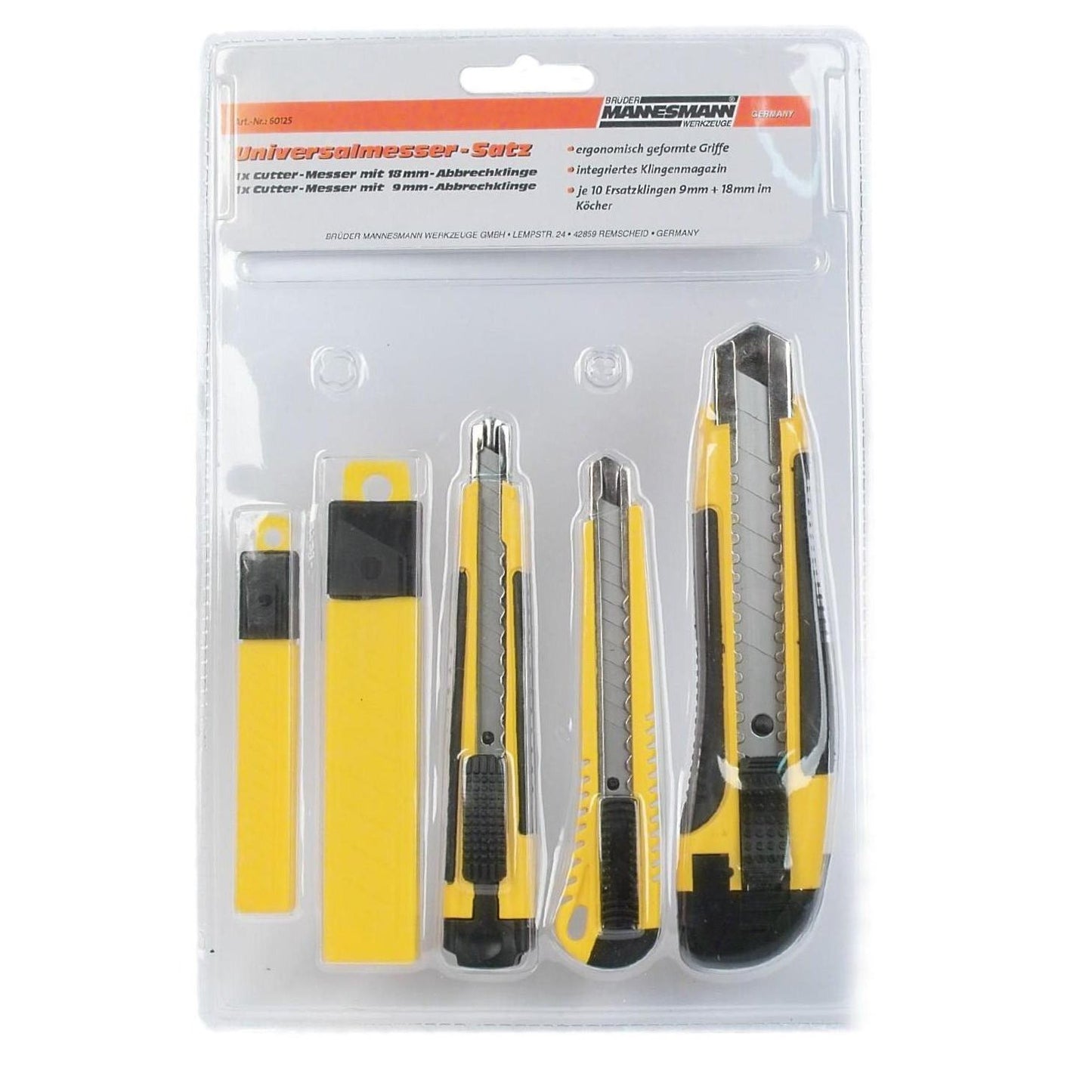 Juego de cuchillos desmontables Brüder mannesmann (hobby) - 60125