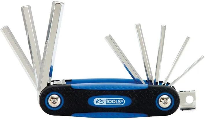 KS Herramientas llave de alfiler angulada 8tlg.