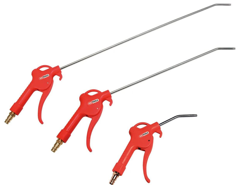 Ks Tools Set di pistole di soffiaggio ks-tools Set di pistole di soffiaggio ad aria compressa 3 pezzi. ks-tools