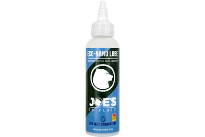 Joe's No Flats - Eco Nano Lube 125ml (botella de cuentagotas) para condiciones húmedas