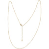 Collana Creative Company, l: 80 cm, d 1 mm, placcata oro, 1 pezzo