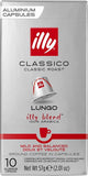 Illy lungo classico koffiecups - intensiteit 5 9 - 10 x 10 capsules