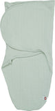 Lodger Bundler - saco de dormir envolvente - verde - 0,3 tog - 60 cm (0-4 m) - algodón orgánico - manta envolvente