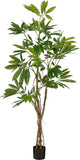 Mica decorations kunstplant philodendron - 80x80x120 cm - polyester - groen