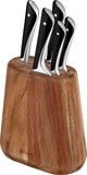 Set coltelli Jamie Oliver by Tefal - 5 pezzi - incluso ceppo coltelli - acciaio inossidabile - per uso professionale
