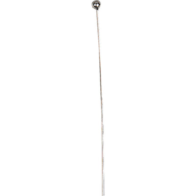 Spilla per testa Creative Company, l: 60 mm, placcata in argento, 150 pezzi 1 scatola