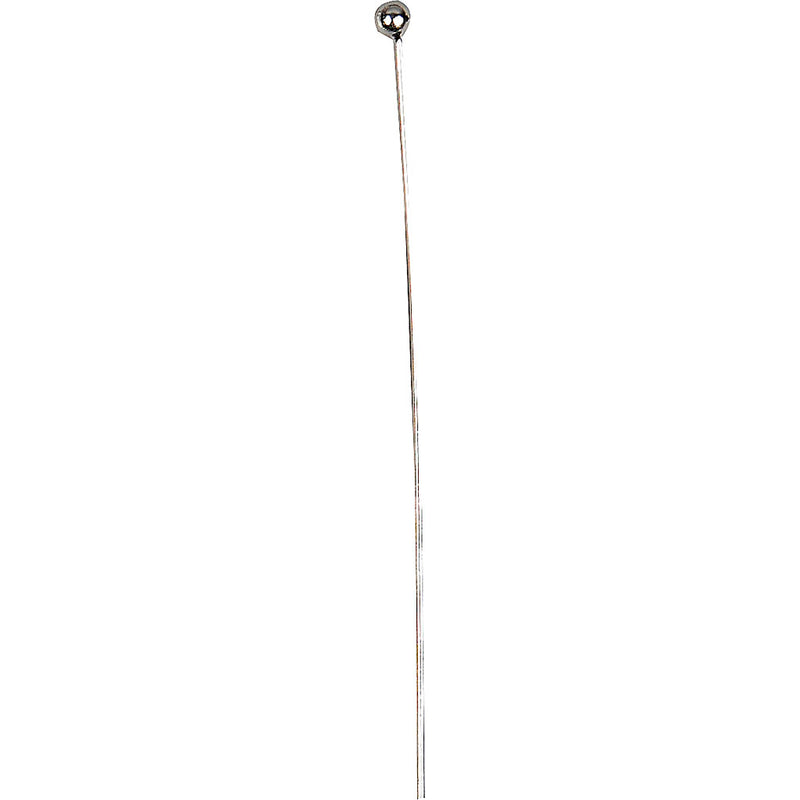 Spilla per testa Creative Company, l: 60 mm, placcata in argento, 150 pezzi 1 scatola
