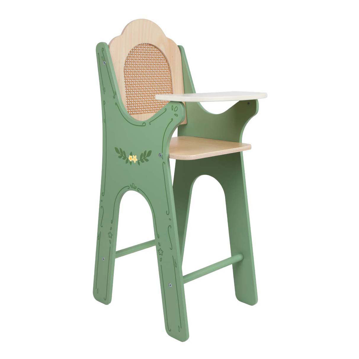 Silla de bebé de madera vintage Classic World