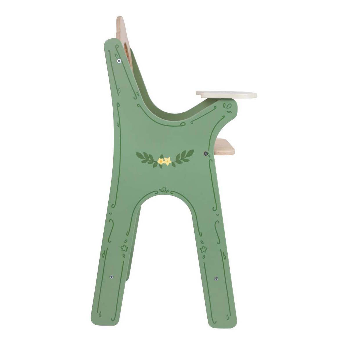 Silla de bebé de madera vintage Classic World
