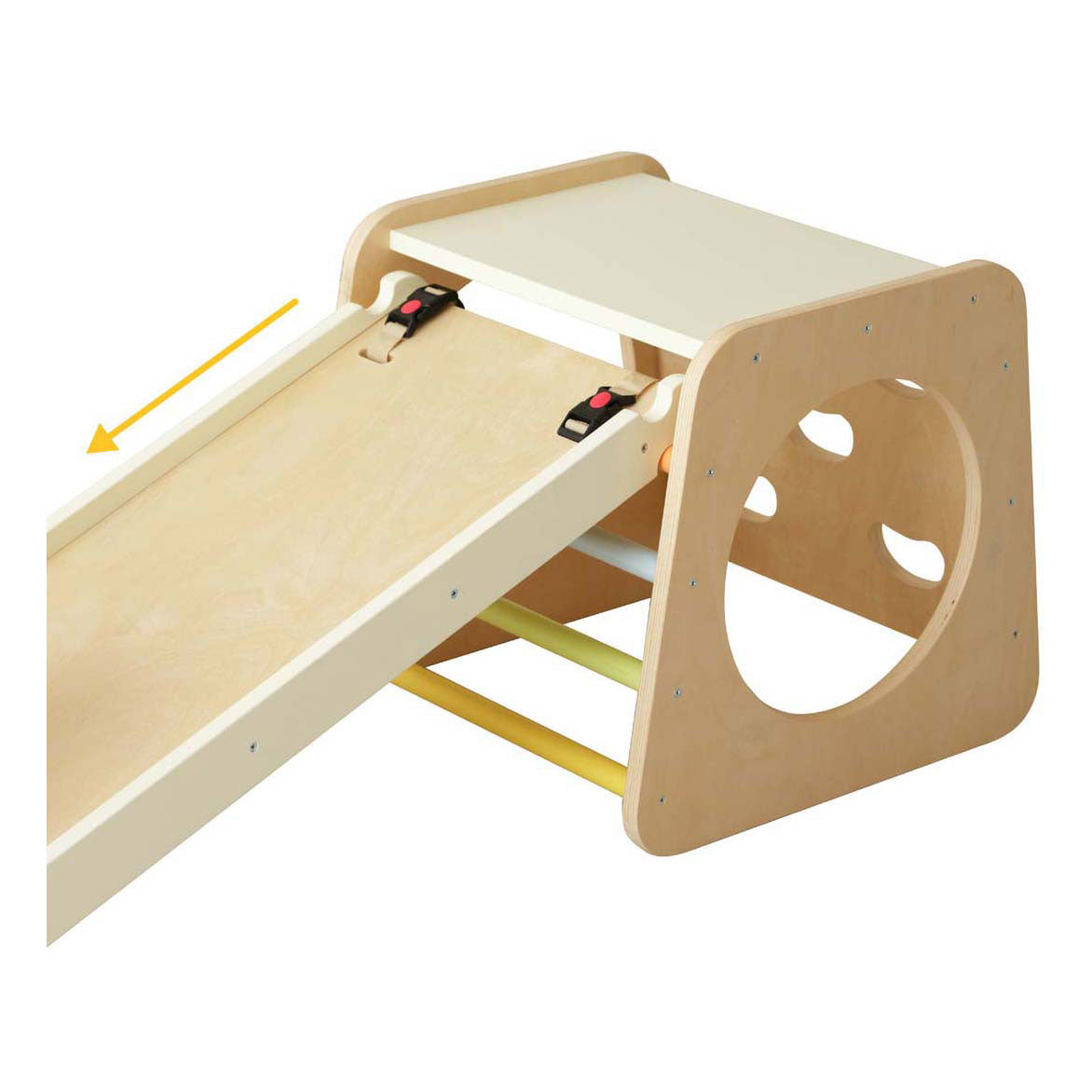 Juego de escalada de madera Classic World plegable - 5 en 1