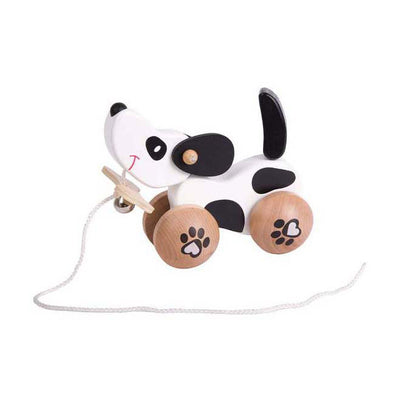 Classic world houten kwispel hondje