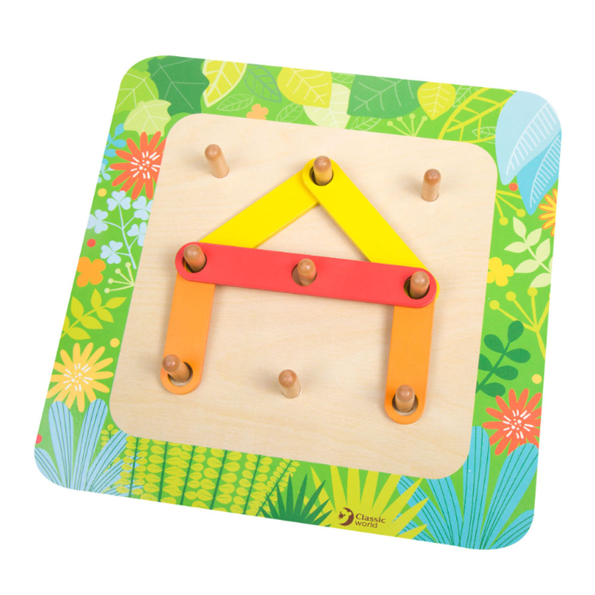 World Classic World My Wooden Learning Puzzle, 29DLG.