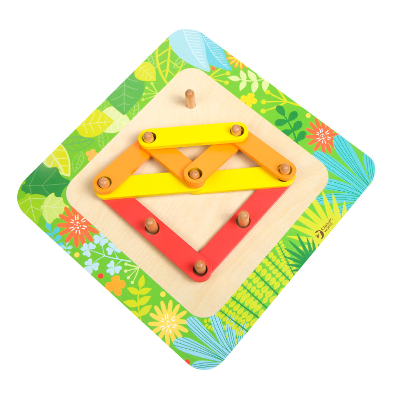 World Classic World My Wooden Learning Puzzle, 29DLG.