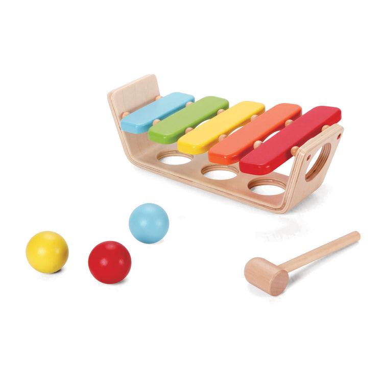 Classic World World 2In1 Hamperbank con xlophone, 5dlg.
