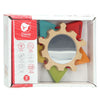 Classico World World World Wooden Mirror Flower
