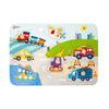 Classic World World Woodn Nick Puzzle Traffic, 8st.