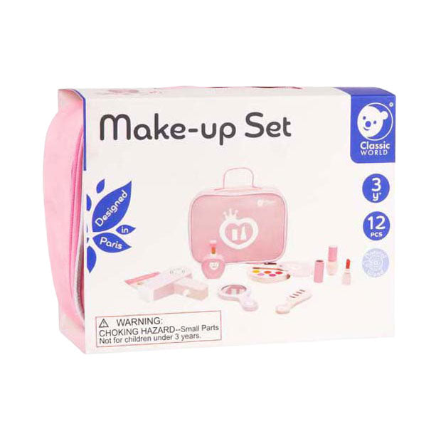 Set de maquillaje de madera clásico mundial mundial