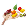 Classic World World Wooden Cutting Window con tabla de corte, 17dlg.