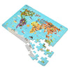 Mappa del mondo puzzle in legno Classic World, 48 pezzi.