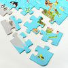 Mappa del mondo puzzle in legno Classic World, 48 pezzi.