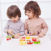 Classic world houten snijfruit, 20dlg. - afbeelding 4