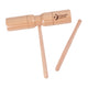 Blocco tono in legno World World Classic World con manico e bastone