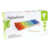 Xilófono de madera Classic World Rainbow, 2 uds.