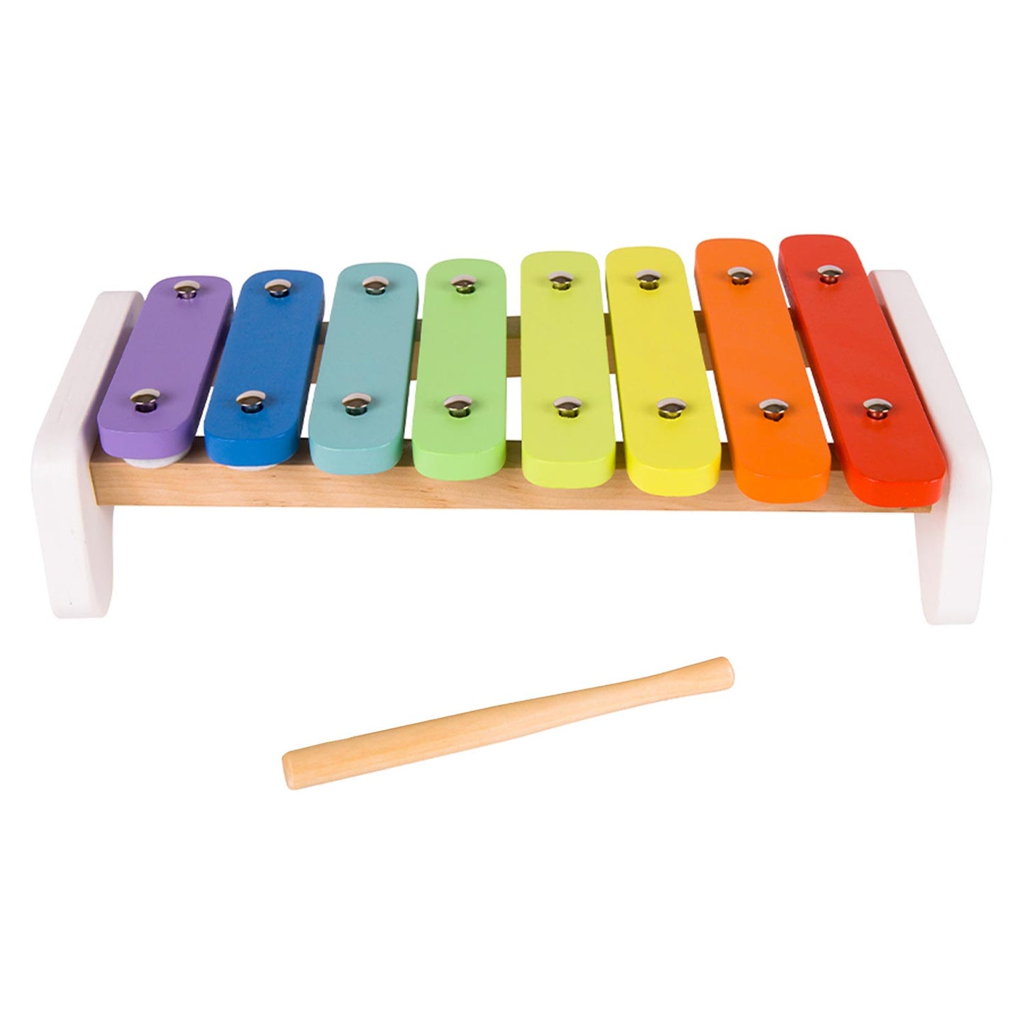 Xilófono de madera Classic World Rainbow, 2 uds.