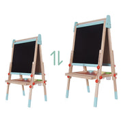 Classico magnete in legno in legno e lavagna 2in1, 39dlg. - afbeelding 4