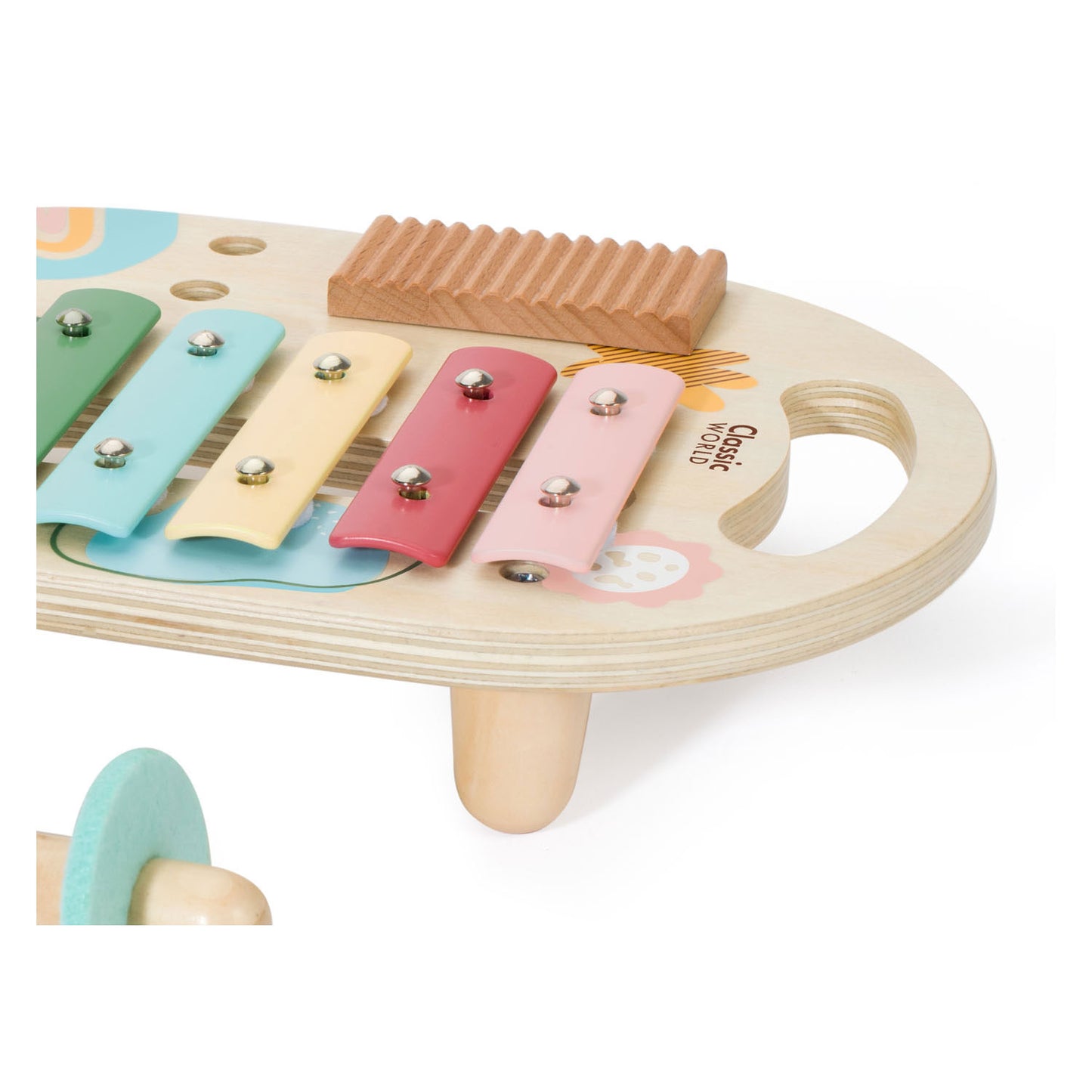 Classic World World Wooden Musical Instruments Set Iris