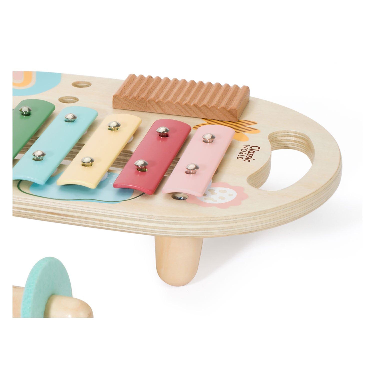 Classic World World Wooden Musical Instruments Set Iris