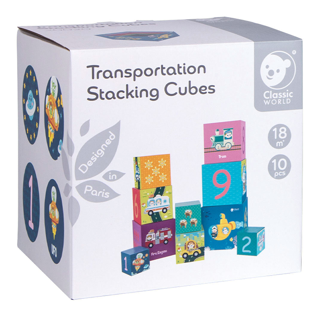 Classic World World Apiling Blocks Transport. 10dlg.