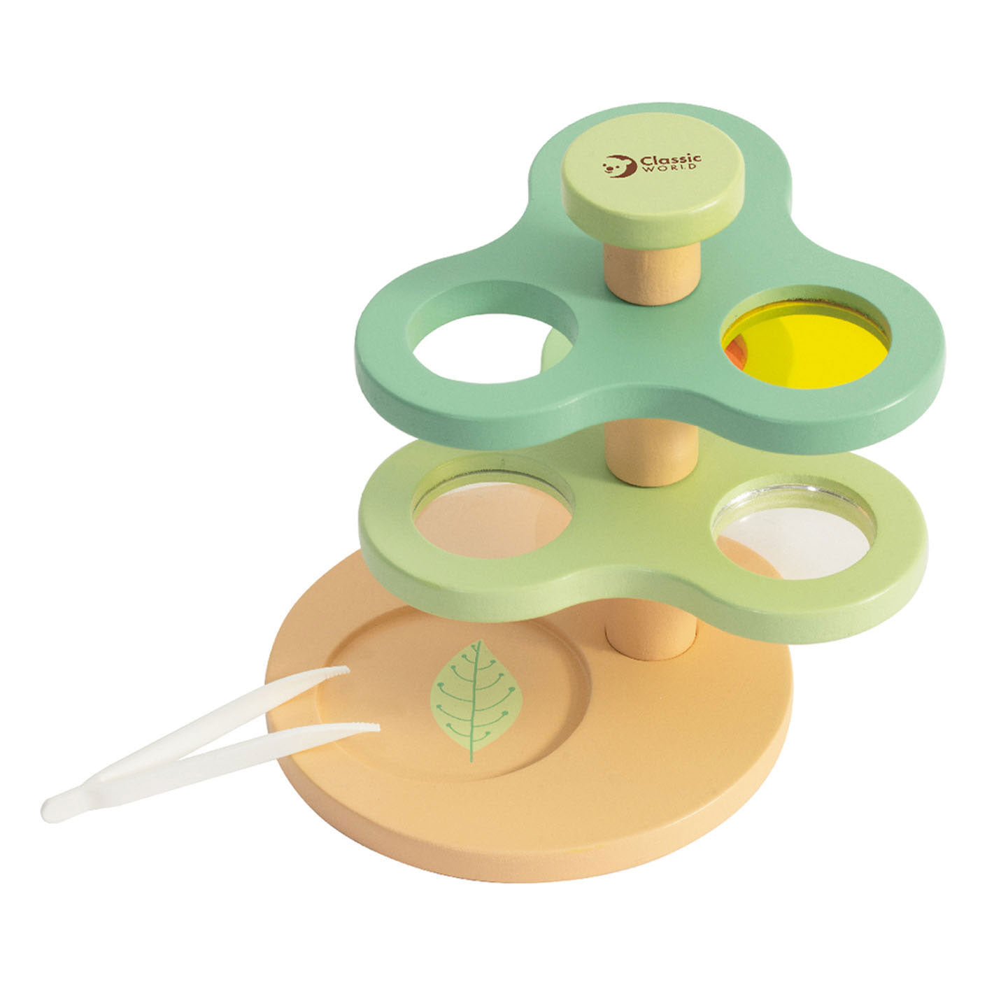 Set classico World World Wooden e Discovery Set, 2DLG.