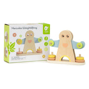 Classic world houten hercules weegschaal, 7dlg. - afbeelding 3