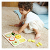 Classic world houten fruit puzzel breuken, 22dlg.
