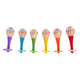 Classic World World Wooden Rainbow Maracas