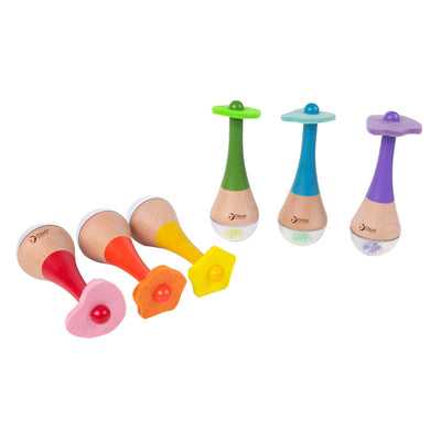 Maracas arcobaleno in legno classico World World World
