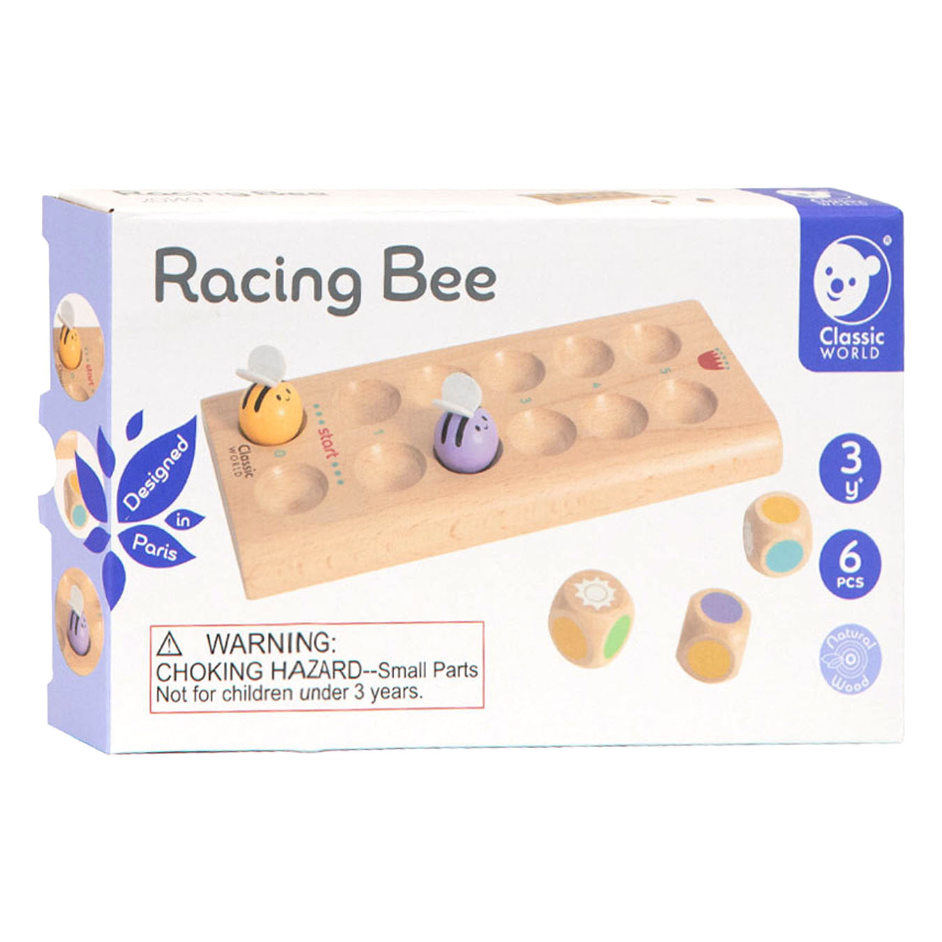 Classic World World Wooden Bees Race