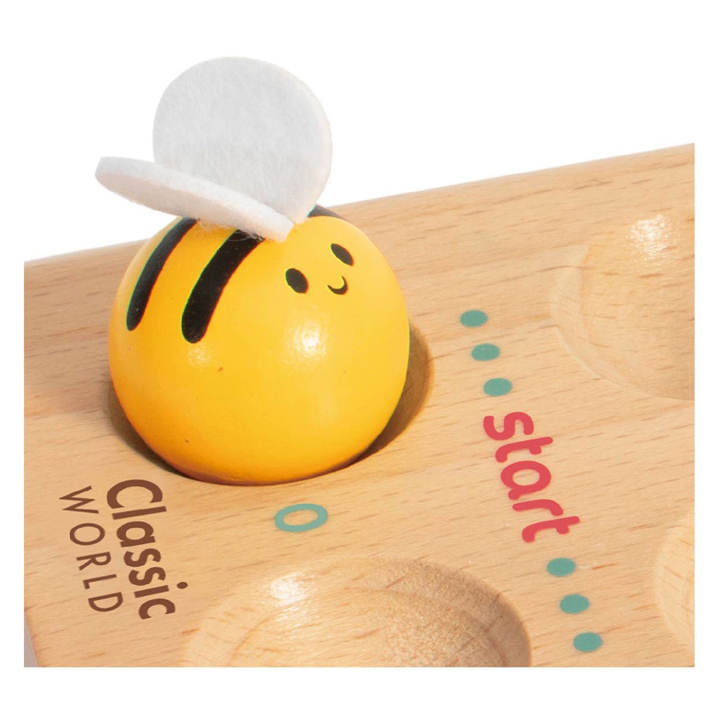 Classic World World Wooden Bees Race