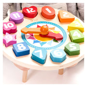 Classic World World Wood Learning Clock con forme Tic-Tac, 15dlg. - afbeelding 5