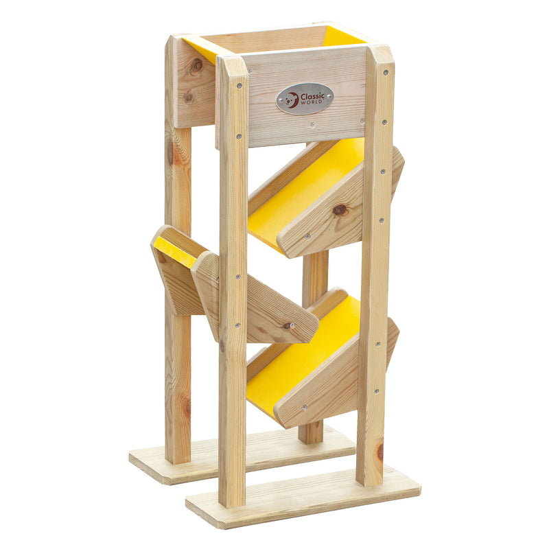 Classic World World World Wooden Sand Slide