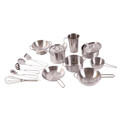 Set di padelle in acciaio inossidabile World Classic World, 15dlg.